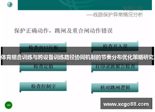 体育组合训练与跨设备训练路径协同机制的节奏分布优化策略研究